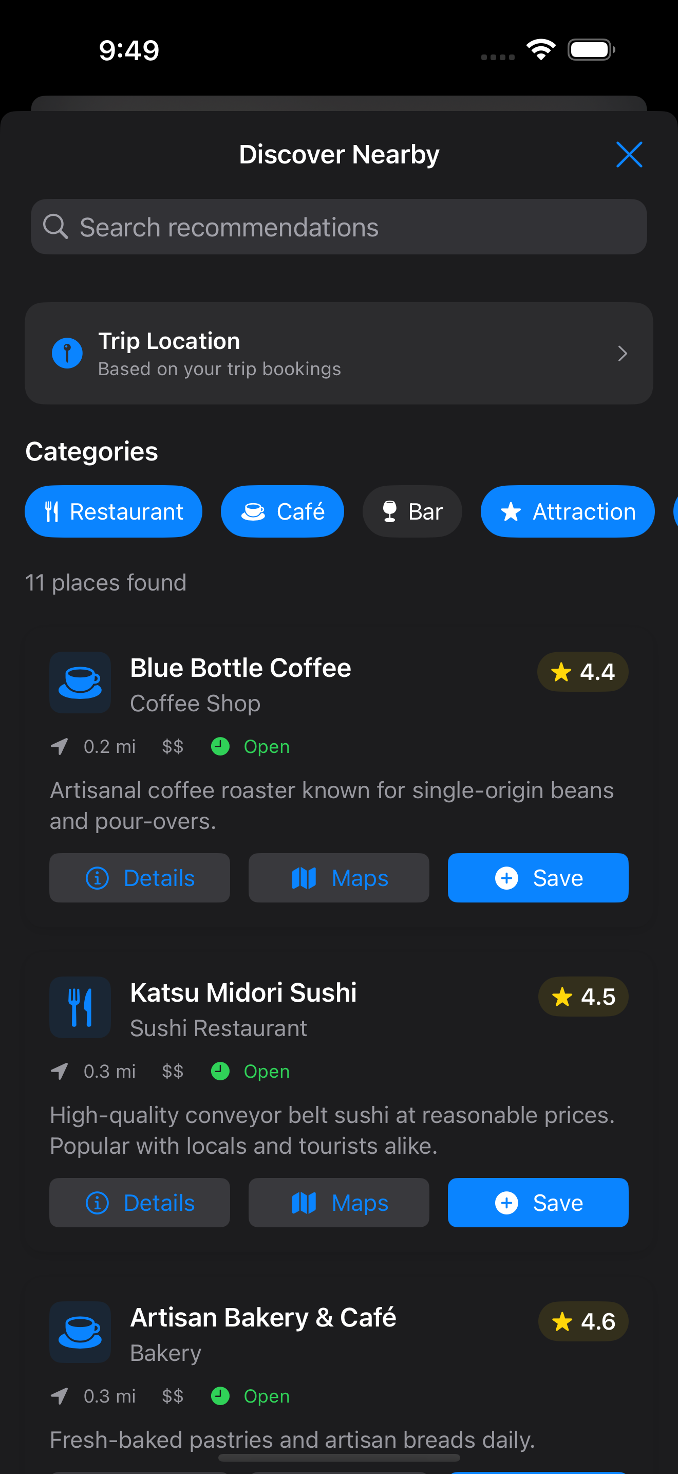 Discover Nearby